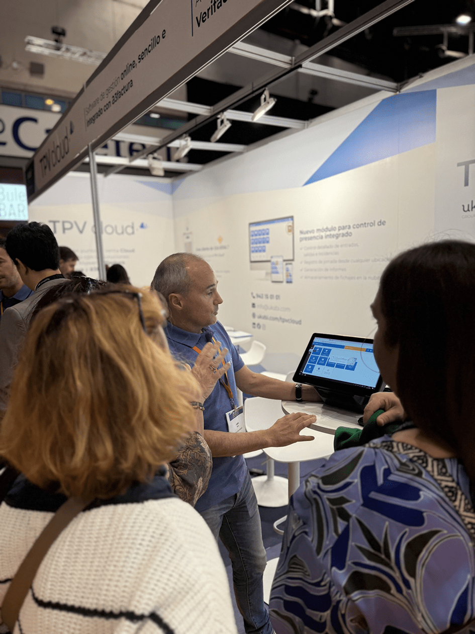 Demo en Stand accountex tpv cloud 2025