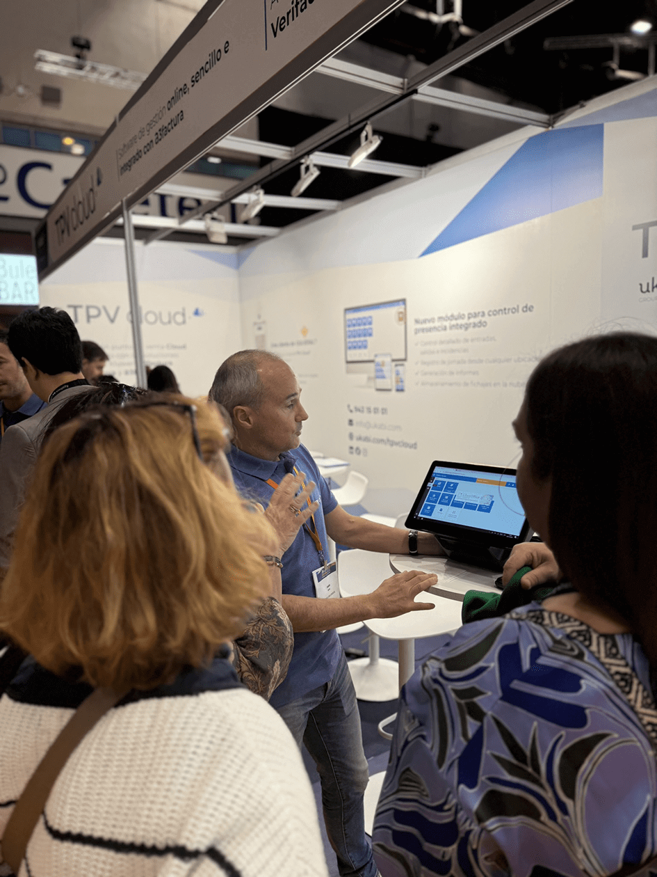 Demo en Stand accountex tpv cloud 2025