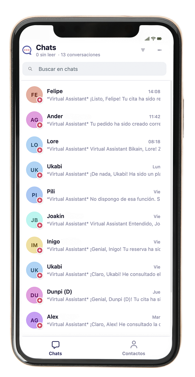VEXIA CHAT-MOVIL CONVERSACIONES